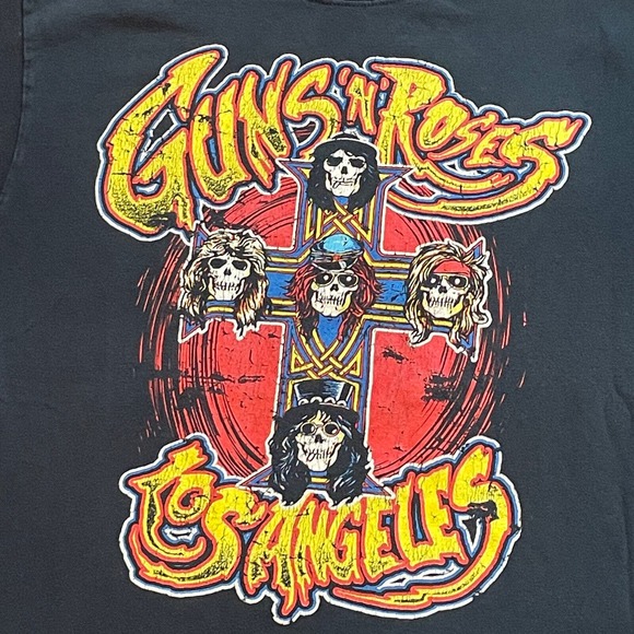 Guns N’ Roses 2017 Original Tour Shirt Size Medium NOT IN THIS‎ LIFETIME Skull - Picture 2 of 8
